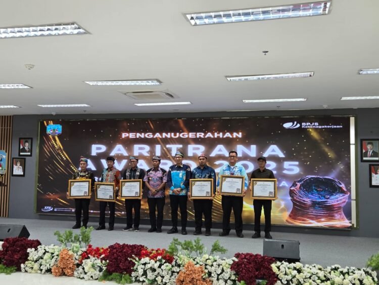 Pemprov Kaltara dan BPJS Ketenagakerjaan Perkuat Perlindungan Pekerja Lewat Paritrana Award 2025