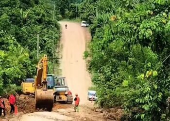 Pemkab Bulungan Genjot Akses Jalan Mara Hilir – Bukit Ilanun, Progres Capai 40 Persen”
