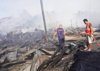 51 Bangunan di Mansalong Terbakar, Warga Duga Ada Unsur Kesengajaan   