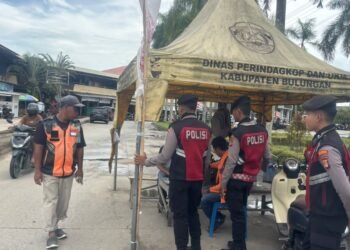 Patroli Sat Samapta Polresta Bulungan Sasar Pasar Induk, Cegah Gangguan Kamtibmas