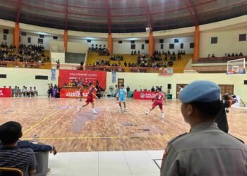 Polresta Bulungan Amankan Turnamen Basket Piala Gubernur Kaltara, Situasi Tetap Kondusif   