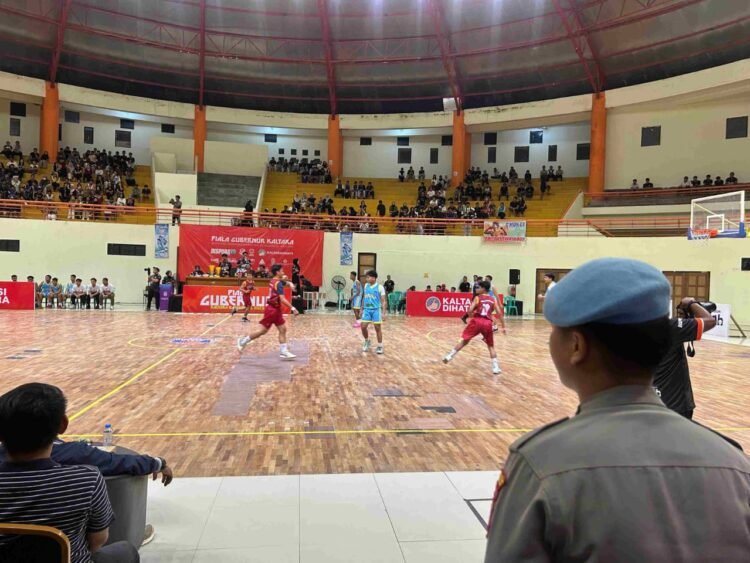 Polresta Bulungan Amankan Turnamen Basket Piala Gubernur Kaltara, Situasi Tetap Kondusif   