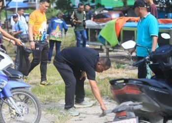 Pemkab Bulungan Peringati World Cleanup Day 2025, Bupati Syarwani Pimpin Aksi Bersih Pasar Induk   