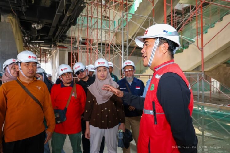 Fakultas Vokasi Universitas Balikpapan dan Asosiasi Perguruan Tinggi K3 Indonesia Gelar Studi Lapangan ke IKN