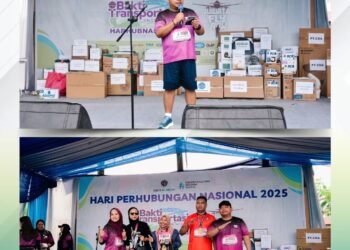 Semarak Harhubnas, Ribuan Warga Ikuti JUWATA FLY’N RUN di Bandara Juwata   