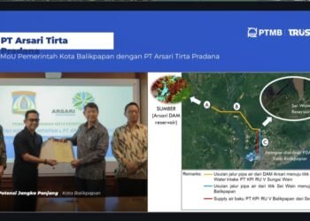 PTMB Siapkan Sumber Alternatif Jangka Panjang, Gandeng Swasta untuk Ketahanan Air Balikpapan
