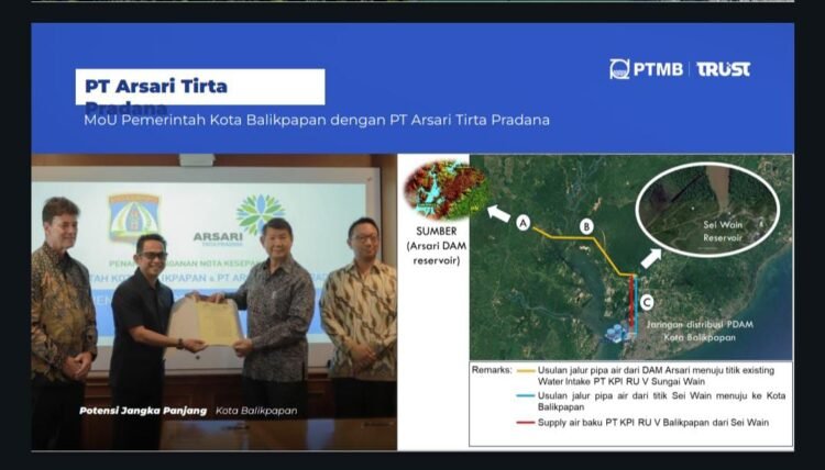 PTMB Siapkan Sumber Alternatif Jangka Panjang, Gandeng Swasta untuk Ketahanan Air Balikpapan