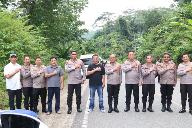 Kapolda Kaltara Tinjau Lahan Pangan untuk Ketahanan Pangan Nasional