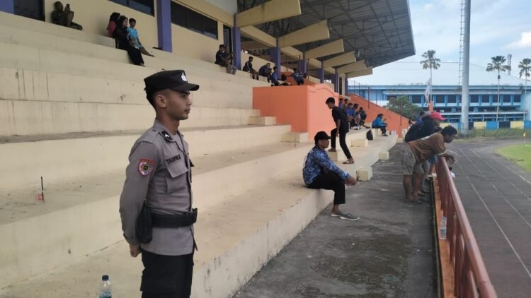 Situasi Kondusif, Polresta Bulungan Maksimalkan Pengamanan Porkab II