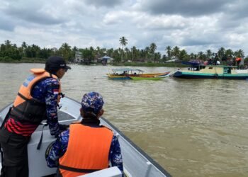 Sat Polairud Polresta Bulungan Kawal Lomba Balap Ketinting di Bulungan