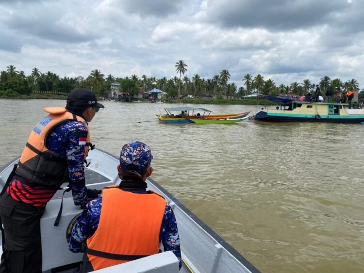 Sat Polairud Polresta Bulungan Kawal Lomba Balap Ketinting di Bulungan