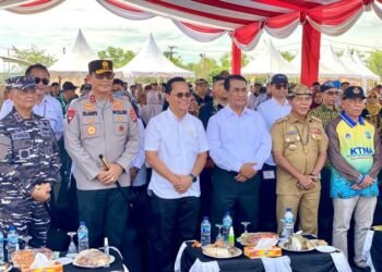 Hasan Basri Dampingi Mentan Dorong Swasembada Pangan di Kalimantan Utara
