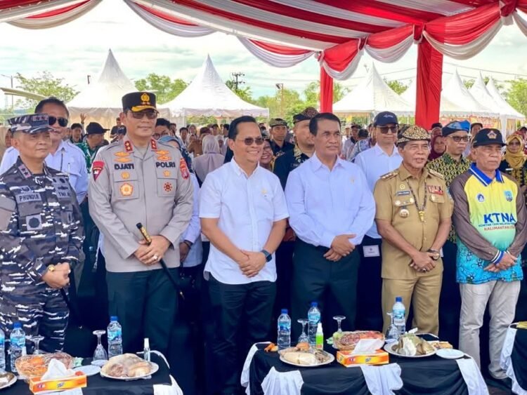 Hasan Basri Dampingi Mentan Dorong Swasembada Pangan di Kalimantan Utara
