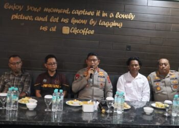 Kapolda Kaltara dan Kapolres Bulungan Silaturahmi dengan Insan Pers di Bulungan