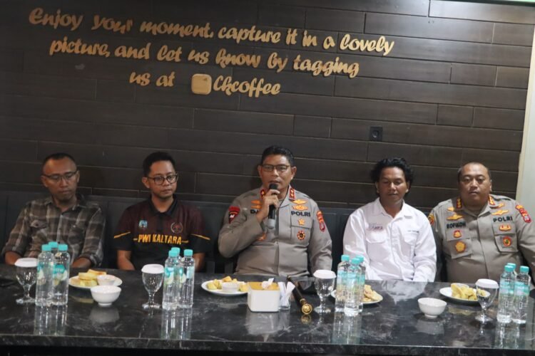 Kapolda Kaltara dan Kapolres Bulungan Silaturahmi dengan Insan Pers di Bulungan