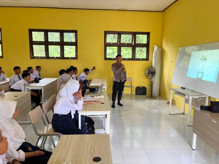 Polresta Bulungan Sosialisasikan Bahaya Narkoba di Sekolah