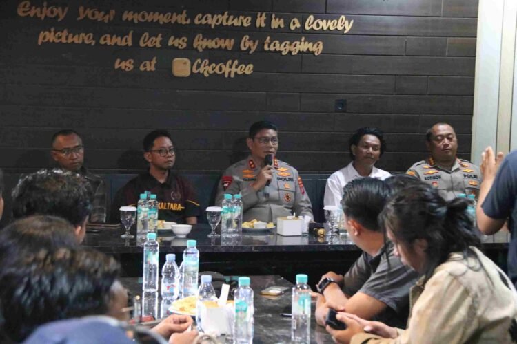 Kapolda Kaltara Gelar Pertemuan dengan Wartawan, Ajak Media Bersinergi