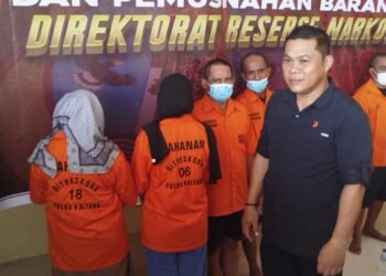 Polda Kaltara Bekuk Dua DPO Sabu 12 Kg, Jaringan Lintas Negara Terputus   