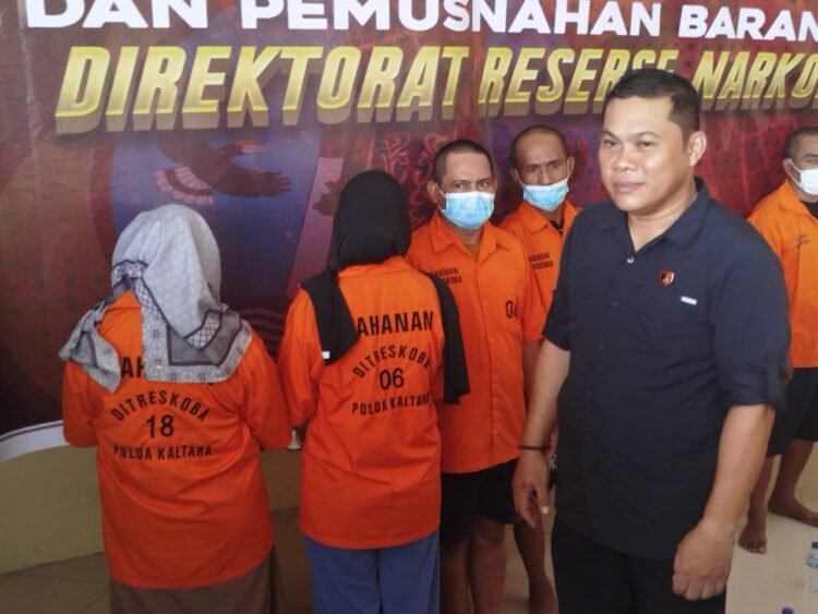 Polda Kaltara Bekuk Dua DPO Sabu 12 Kg, Jaringan Lintas Negara Terputus