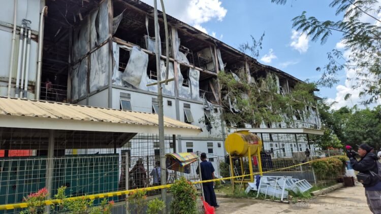 Kebakaran di Hunian Pekerja IKN, 608 Pekerja Selamat dan Direlokasi Sementara