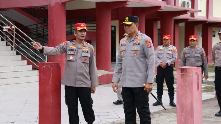 Kapolda Kaltara Tinjau Kondisi SPN Polda Kaltara di Malinau