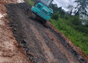 Portal Jalan Seputuk–Kapuak Dipasang Lagi, Truk Berat Dilarang Melintas   