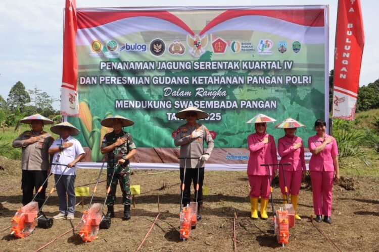 Polda Kaltara Tegaskan Komitmen Polri Dukung Swasembada Pangan Nasional