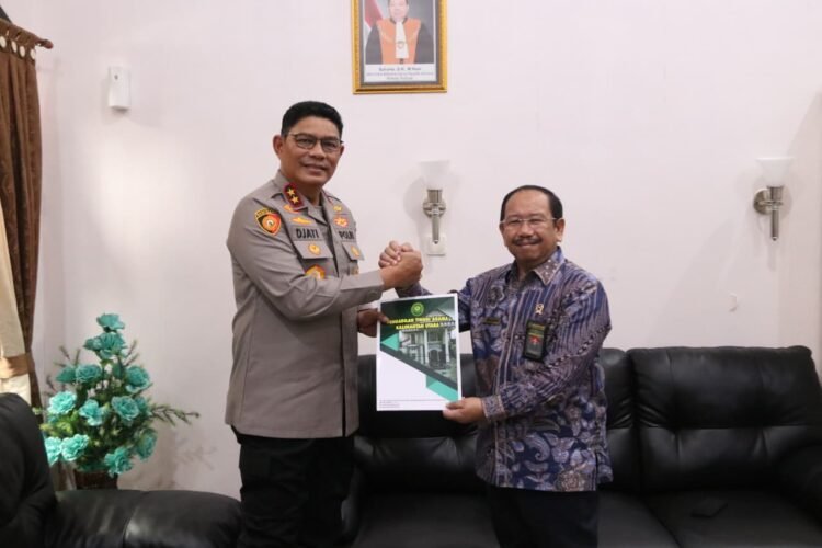 Perkuat Sinergi Lintas Lembaga, Kapolda Kaltara Kunjungi Pengadilan Tinggi Agama Kalimantan Utara