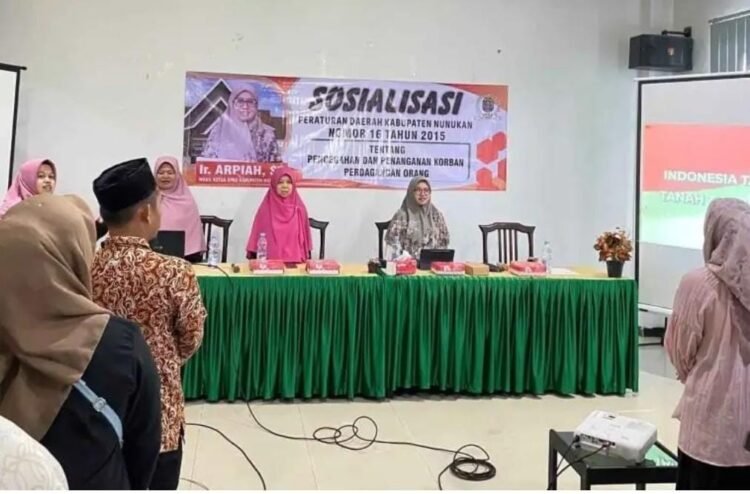 Sosialisasikan Perda TPPO, Serukan Warga Perbatasan Waspada Modus Perdagangan Orang