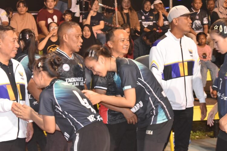 Final Bola Voli Tutup Meriah Porkab II Bulungan
