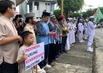 Aksi Palestina di Tarakan Jadi Agenda Rutin, Donasi Tembus Rp1 Miliar