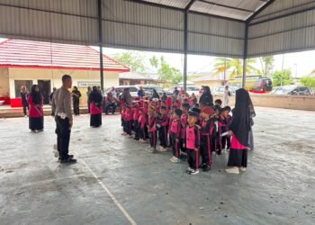 Polresta Bulungan Tanamkan Disiplin Berlalu Lintas pada Anak Usia Dini