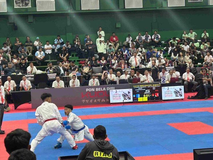 Dua Karateka Kaltara Kalah Tipis di Laga Awal PON Bela Diri 2024