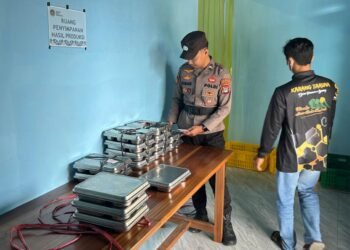 Polisi Kawal Distribusi Program MBG di Tanjung Palas Utara
