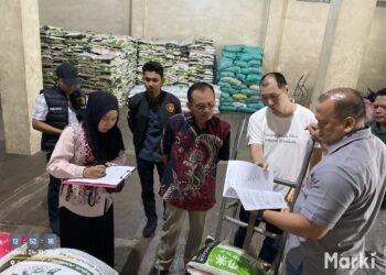 Stabilitas Pangan, Polres Tarakan Bersama Badan Pangan Nasional Pantau Distribusi Beras