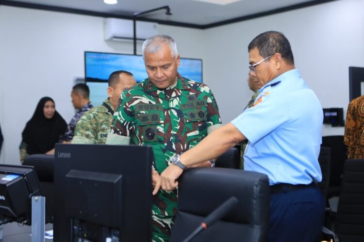 Kodam VI/Mulawarman Dukung Uji Fungsi MCC TNI, Perkuat Pengawasan Maritim Wilayah Timur Indonesia 