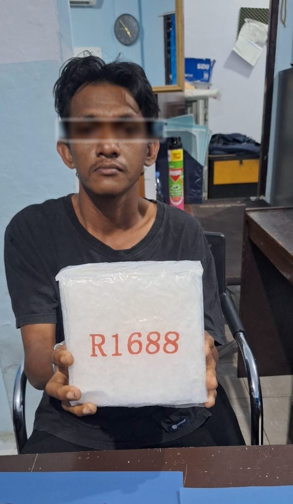 Kurir Sabu Satu Kilogram Diciduk di Pelabuhan Tarakan, Jaringan Nunukan Diburu