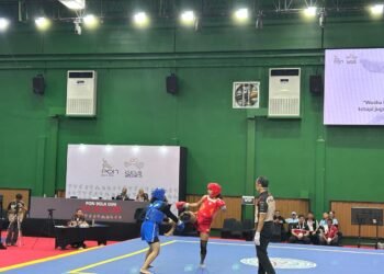 Atlet Wushu Kaltara Tembus Semifinal, Sorak Penonton Pecah di Kudus