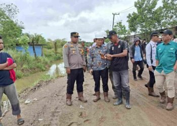 DPRD Tarakan Tinjau Lahan Warga Terdampak Limbah PT PRI, Warga Nilai Perusahaan Tak Punya Itikad Baik
