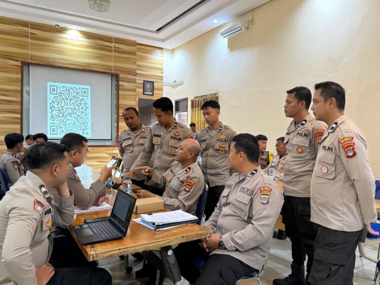Polresta Bulungan Terima Supervisi Binmas, Dorong Pelayanan Lebih Presisi