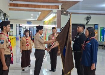 Kwarda Kaltara Lepas 37 Pramuka Ikuti Peran Saka Nasional di Gorontalo