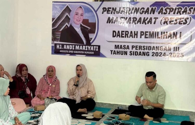 Warga Nunukan Timur Sampaikan Usulan Prioritas dalam Reses Hj. Andi Mariyati
