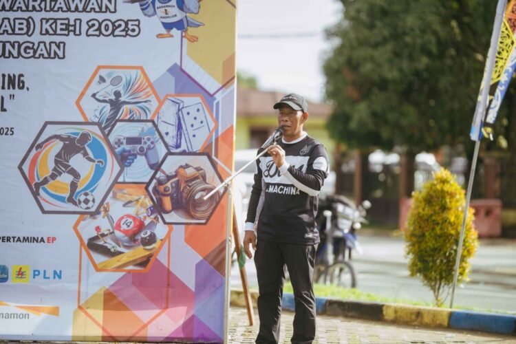 Wartawan Bulungan Gelar Porwakab I, Bupati Syarwani Ajak Jaga Sportivitas dan Silaturahmi