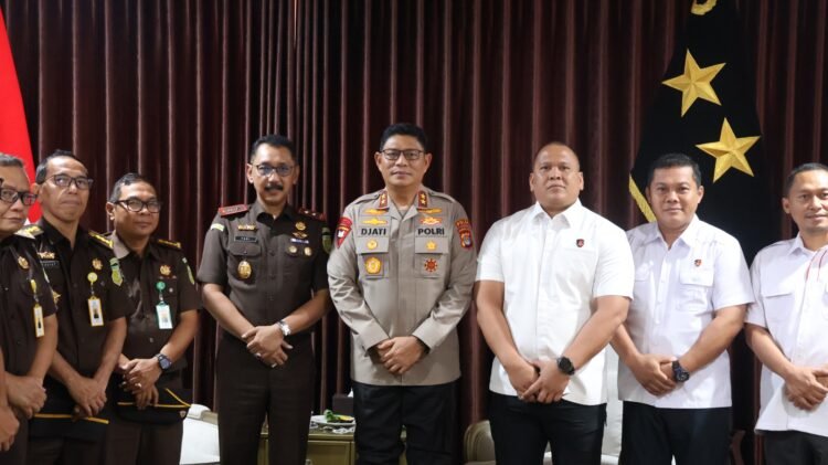 Kapolda Kaltara Terima Kunjungan Silaturahmi Kajati Kaltara