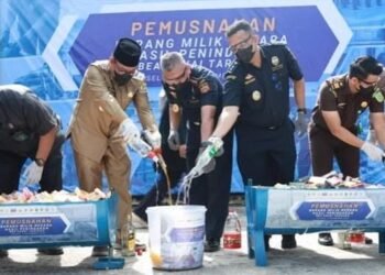 Barang Ilegal Dimusnahkan, Bea Cukai Utamakan Sanksi Administratif   