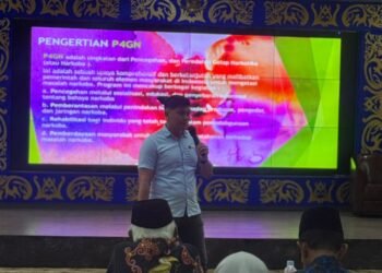 Sosialisasi P4GN, Satresnarkoba Jadi Narasumber
