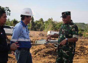 Brigif TP 85/BTC Gelar Penanaman Perdana Padi Gogo di Lahan 200 Ha, Dihadiri Pangdam VI/Mlw di Kutai Barat