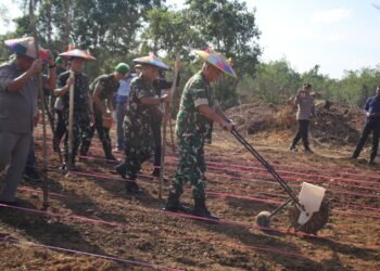 Brigif TP 85/BTC Terima Kunjungan Kerja Pangdam VI/Mlw, Bahas Penguatan Ketahanan Wilayah dan Pembinaan Satuan