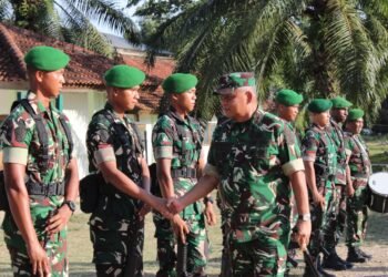 Kunjungan Pangdam VI/Mlw ke MA Brigif TP 85/BTC Perkuat Sinergi Pembinaan Satuan dan Pemberdayaan Wilayah