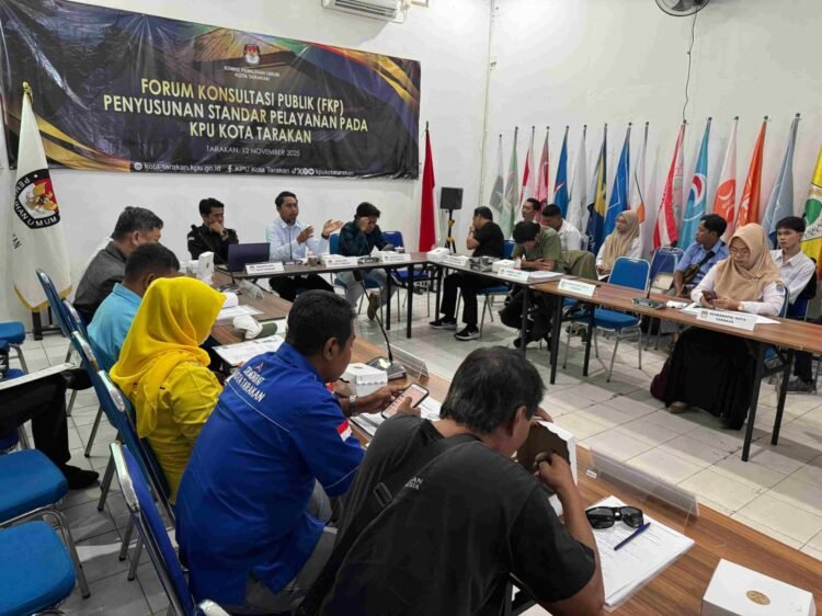 KPU Tarakan Gelar Forum Konsultasi Publik, Bahas Peningkatan Kualitas Layanan